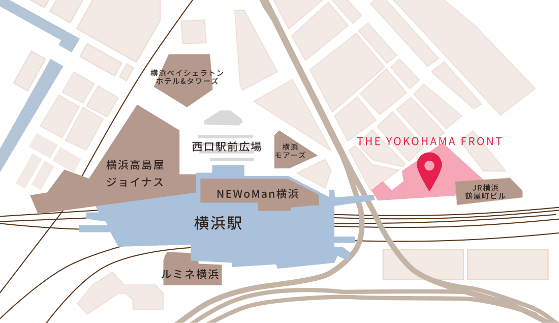画像：STAND LIZARRANの地図